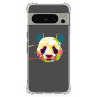 Google Pixel 8 Pro Stevig Bumper Hoesje Panda Color