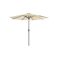 Parasol met slinger zonder standaard, beige / 3 M