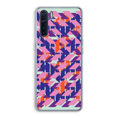 Skew Blush 3: Oppo A91 Transparant Hoesje