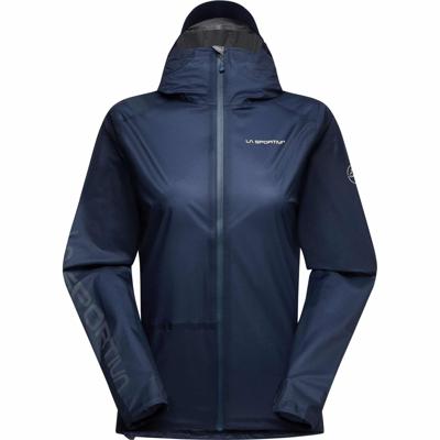 La sportiva Ethereal pro jacket dames - BLAUW - Dames