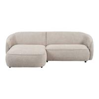 by fonQ Chubby Chaise Longue Links - Bouclé Greige