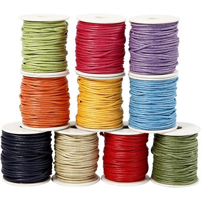 Creativ Company Katoenkoord, dikte 2 mm, sterke kleuren, 10x25 m/ 1 doos