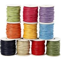 Creativ Company Katoenkoord, dikte 2 mm, sterke kleuren, 10x25 m/ 1 doos