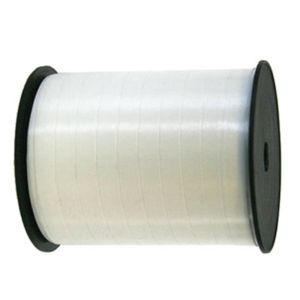 Cadeaulint/sierlint in de kleur wit 5 mm x 500 meter