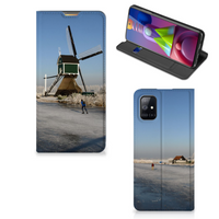 Samsung Galaxy M51 Book Cover Schaatsers