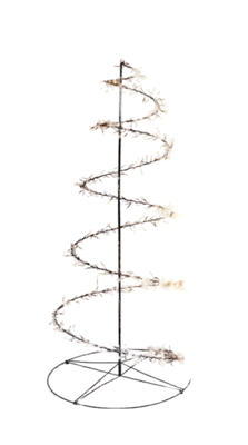 Boom swirl cluster 684led ip44 trafo met timer en dimmer hoogte 1.6 m classic warm - Annas collection