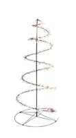 Boom swirl cluster 684led ip44 trafo met timer en dimmer hoogte 1.6 m classic warm - Annas collection