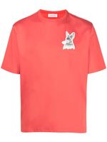 Lanvin t-shirt imprimé à manches courtes - Rouge Lanvin t-shirt imprimé à manches courtes - Rouge