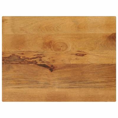 Tafelblad rechthoekig 70x50x2,5 cm massief mangohout