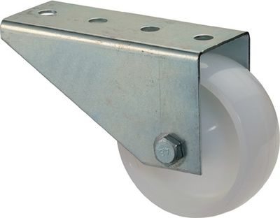 BS Rollen Poortbokrollen | wiel-d. 80 mm draagvermogen 50 kg | met schroefplaat | kunststof | 1 stuk - E31.081 E31.081