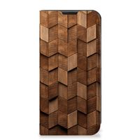 Book Wallet Case voor Samsung Galaxy Xcover 6 Pro Wooden Cubes