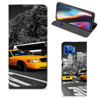 Motorola Moto G 5G Plus | Book Cover | New York Taxi
