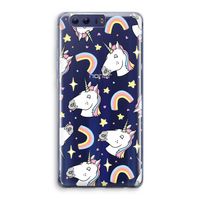 Rainbow Unicorn: Honor 9 Transparant Hoesje