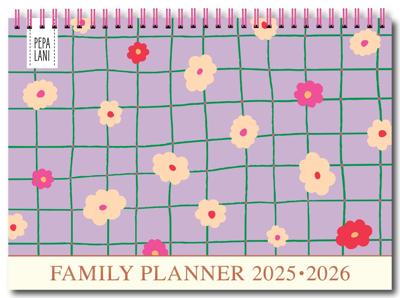 Pepa Lani family planner 2025-2026 Happy Flower