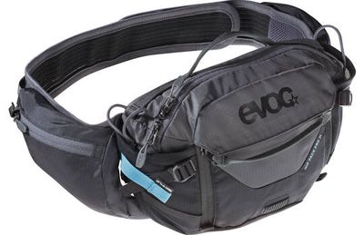 Evoc - Hip Pack Pro 3L + 1,5L Bladder Black Carbon Grey Evoc - Hip Pack Pro 3L + 1,5L Bladder Black Carbon Grey