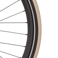 Cortina buitenband canberra 28 x 1.75 khaki/zwart refl