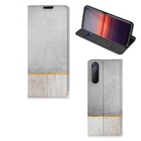 Sony Xperia 5 II Book | Wallet Case | Wood Concrete