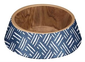 Tarhong Tarhong voerbak hond oasis melamine indigo blauw