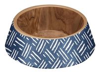 Tarhong Tarhong voerbak hond oasis melamine indigo blauw - thumbnail