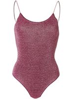 Oséree maillot de bain à effet métallisé - Rose