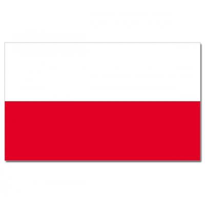 Vlag Polen - 90 x 150 cm - Poolse Vlaggen - Polska / Polski