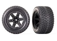 Traxxas - Tires & wheels, assembled, glued (2.8"), Gravix Tires (TRX-6764)