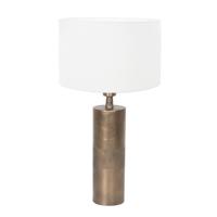 Steinhauer Chique schemerlampBassiste R met witte linnen kap - 3421BR