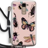 Tiny Bugs: LG K10 (2016) Transparant Hoesje met koord