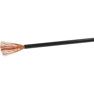 VOKA Kabelwerk H07VK25SW Geïsoleerde kabel H07V-K 1 x 2.50 mm² Zwart 100 m