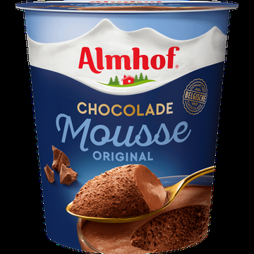 Almhof Chocolademousse Original 210 g bij Jumbo
