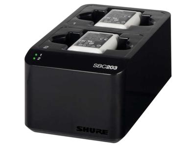 Shure SLX-D Dubbele Acculader