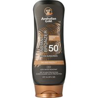 Lotion bronzer SPF50