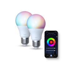 FlinQ Smart E27 - Slimme Lampen- 2-pack - Wit