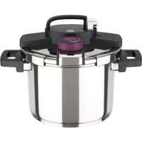 Snelkookpan - Inductie - GSW - Easy Click - 6 liter - Ø 22 cm - Massief 18/10 staal