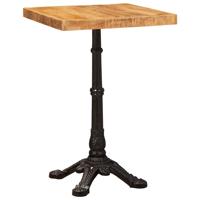 Bistrotafel Bruin 50 x 50 x 76 cm massief mangohout