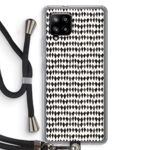 Crazy shapes: Samsung Galaxy A42 5G Transparant Hoesje met koord