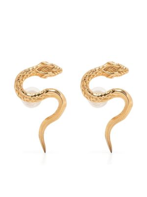 Emanuele Bicocchi boucles d'oreilles à finitions plaquées or