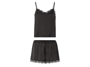 esmara Korte dames pyjama (Zwart, S (36/38))