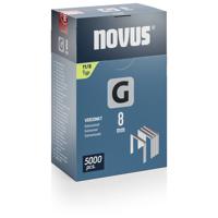 Novus Niet met platte draad G 11/8mm (5.000 stuks)