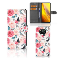 Xiaomi Poco X3 | Poco X3 Pro Hoesje Butterfly Roses