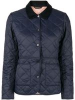 Barbour veste bomber à design matelassé - Bleu