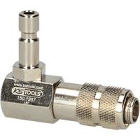 KS Tools 150.1957 Koelsysteem-bajonetadapter, 90° haaks