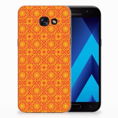 Samsung Galaxy A5 2017 | TPU bumper | Batik Oranje