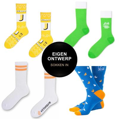 Sokken met eigen logo of ontwerp
