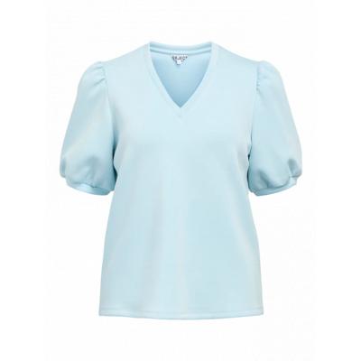 Object - Blauw | Dames | Top | Blauw | M | regular | Kamst mode