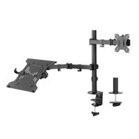 ACT AC8305 monitorarm en laptophouder
