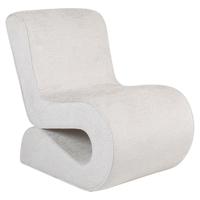 Richmond Fauteuil 'Frankie' Chenille, kleur Crème