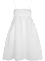 Cecilie Bahnsen Lisbeth matelassé minidress - Blanc