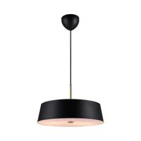 Hanglamp mat zwart en messing schakelaar & E14 fitting Nordlux Clasi 45 Hanglamp mat zwart en messing schakelaar & E14 fitting Nordlux Clasi 45