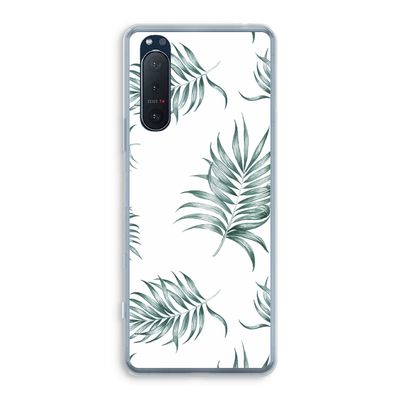 Simple leaves: Sony Xperia 5 II Transparant Hoesje